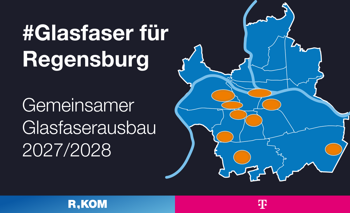 Gemeinsamer Glasfaserausbau 2027/2028